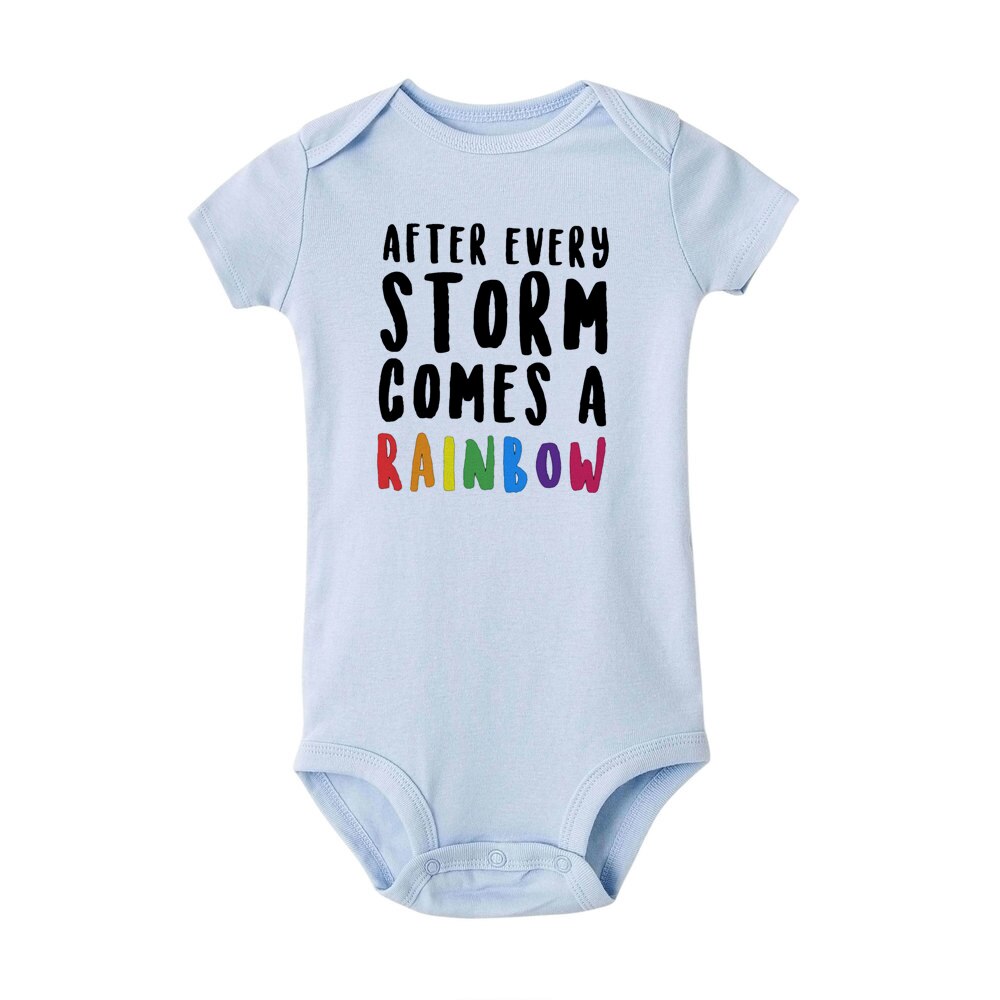 Cute Rainbow Baby Onesie